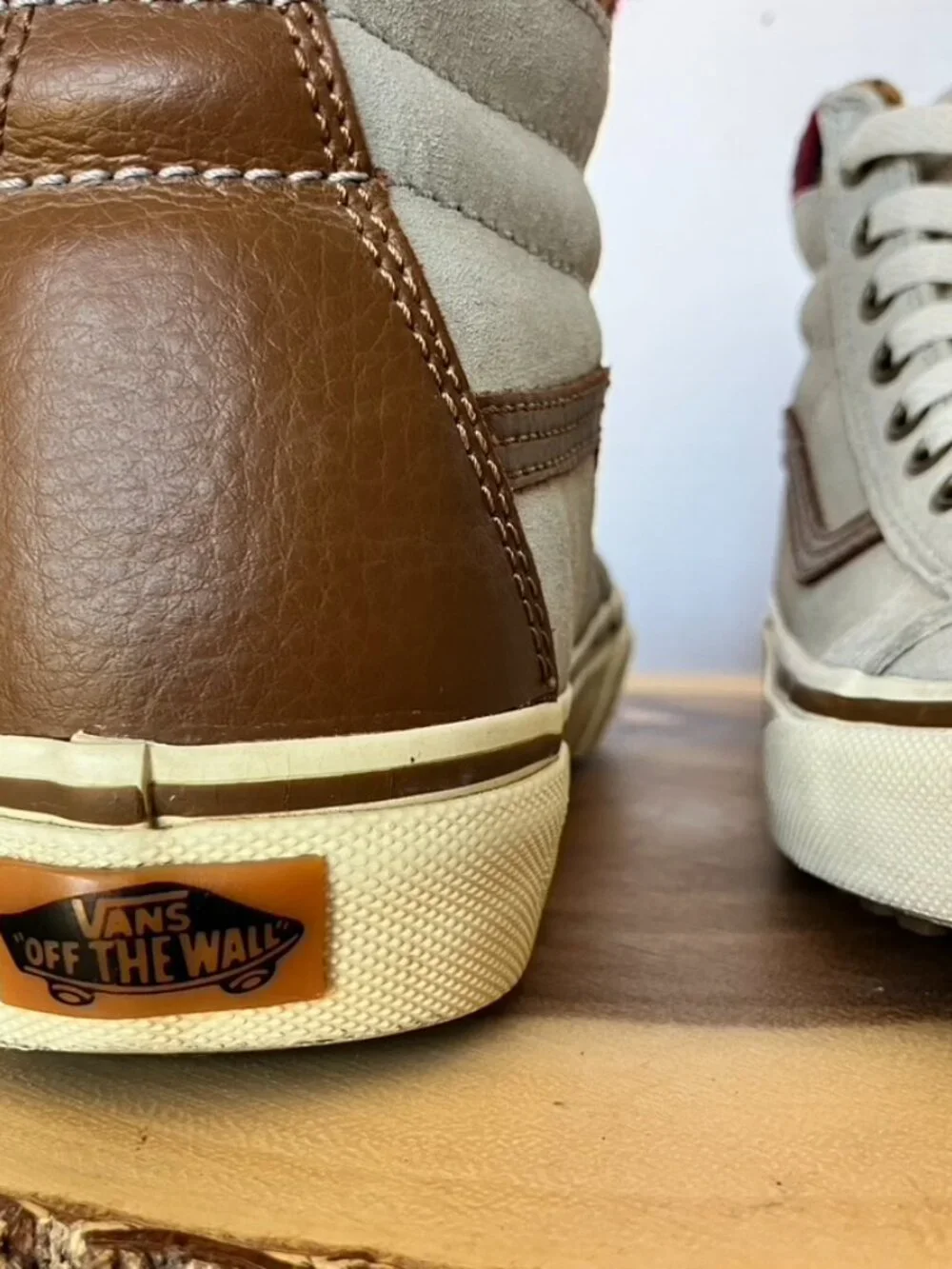 VANS Sk8-HI MTE all weather with wool lining and Scotchgard leather